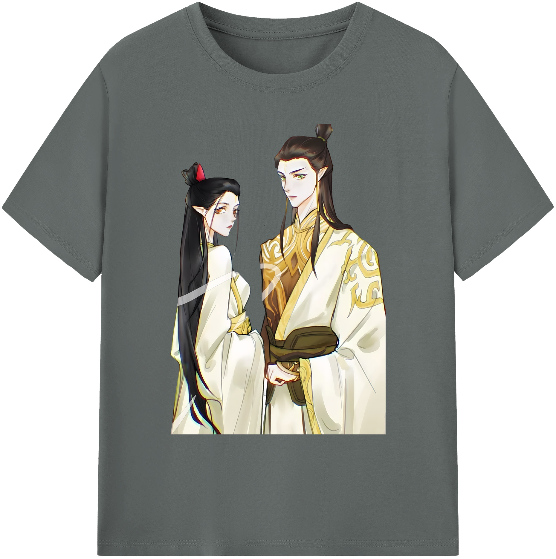 （画像用） Ne Zha 2 ナタ 魔童の大暴れ 綿100％ メンズ半袖Tシャツ｜肌触りやわらか＆通気性